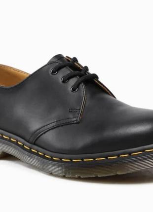 Туфли dr. martens 1461 black nappa