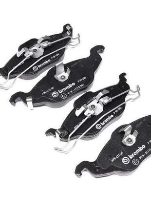 Тормозные колодки дисковые opel astra g передняя (пр-во brembo)