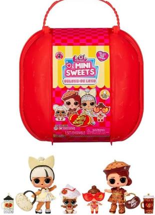Набор lol mini sweets de luxe чемодан чемодан лол кукла