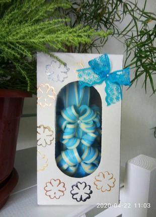 Різьблена свічка 17 см