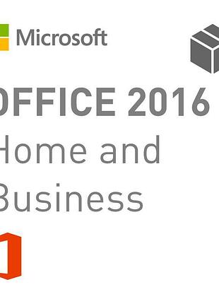 Office 2016 home and business box для дому та бізнесу безготівков