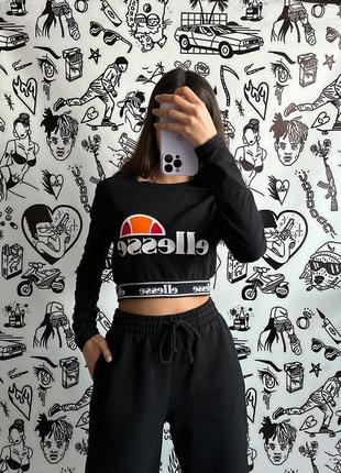 Лонгслив ellesse, лонг ellesse, кофта ellesse, кроп топ ellesse, укороченный лонгслив ellesse, свитшот ellesse6 фото