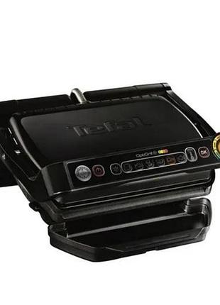 Электрический прижимной гриль tefal optigril gc714834 2000 w