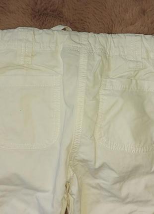 Бриджи, шорты mini boden белые на 5-6роков6 фото