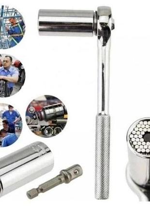 Гаечный ключ gator grip универсальный, торцевой ключ salemarket