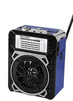 Радиоприемник golon rx-9133  sd/usb с фонарем salemarket