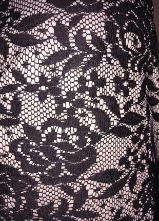 Вечірня юбка-миди з імітацією гіпюру orsay4 фото