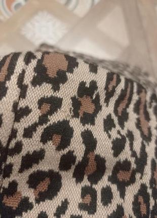 Пенко юбка карандаш принт леопард6 фото