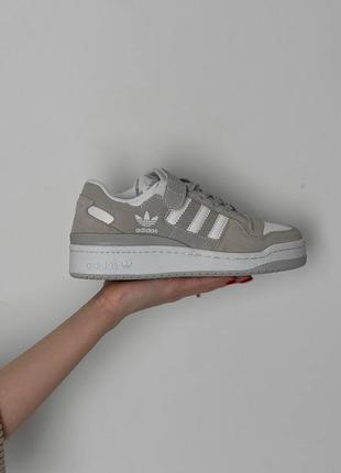 Adidas forum 84 low grey