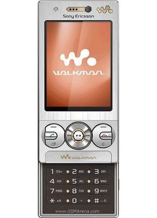 Мобільний музичний телефон-слайдер sony ericsson w705 на одну сім-карту, з 3g, функція wi-fi