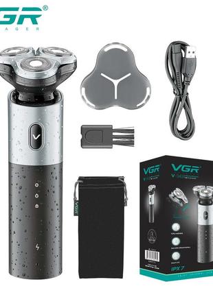 Електробритва vgr v-343 водонепроникна