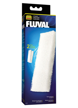 Губка fluval 204/205/206/304/305/306 foam filter block 2 шт