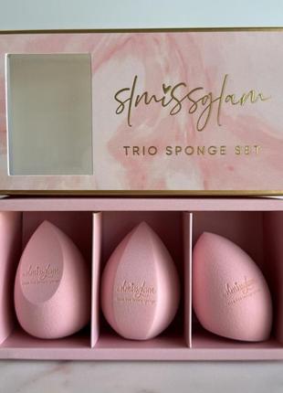 Набір спонжів slmissglam trio sponge set1 фото