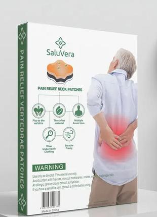 Пластир для зняття болю в спині pain relief neck patches  ⁇  лікувальний пластир для хребта8 фото