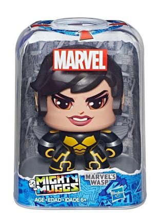 Фигурка marvel mighty muggs оса 10 см. оригинал hasbro e2205/e212