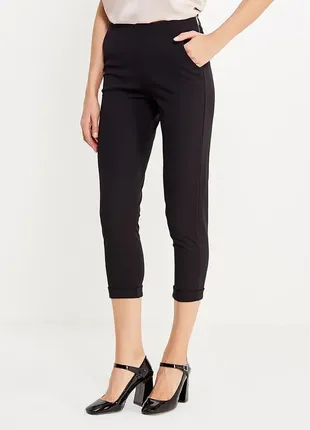 Брюки женские, брючки, укороченные, капри, новые, perfect j италия, плотный трикотаж, р. 46