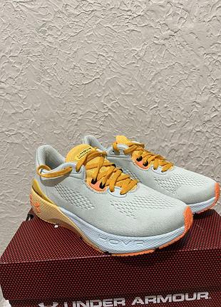 Блакитні кросівки з bluetooth/блакитні кросівки under armour machine 3 hovr/спортивні кросівки жіночі