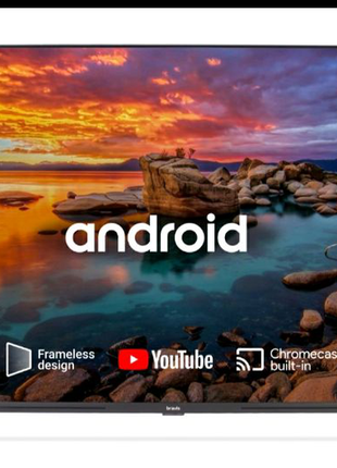 Телевізор grunhelm gt9hdfl32-ga2 frameless (32", android tv, hd,