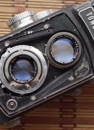 Среднеформатный фотоаппарат tower reflex nikkor q.c. f 3.5 / 7,5cm nippon kogaku