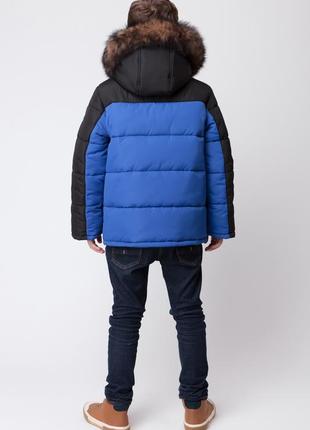 Зимняя курточка на мальчика 110-116 размер.2 фото