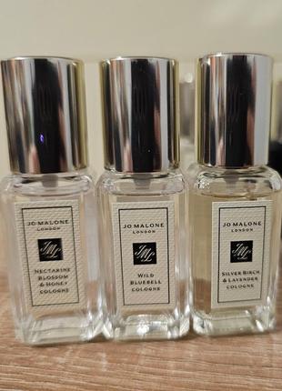 Jo malone cologne intense cypress, silver birch, orange bitter, wild bluebell1 фото