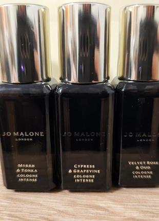 Jo malone cologne intense cypress, silver birch, orange bitter, wild bluebell3 фото