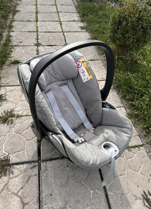 Автокресло cybex cloud z, раскладное, с адаптерами. 0-12 мес