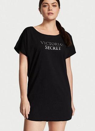 Котоновое домашнее платье victoria's secret