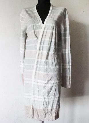 Длинный кардиган allude кашемир хлопок премиум бренд