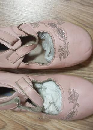 Туфлі шкіряні на дівчинку