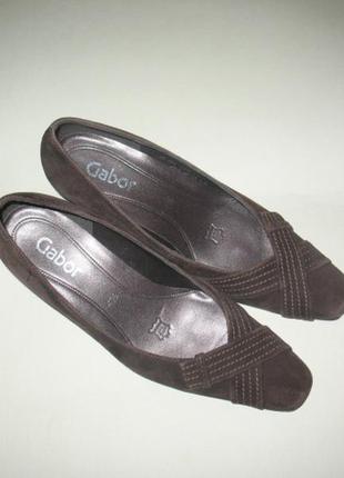 Новые брендовые вечерние туфли gabor (габор), австрия, нат. кожа, оригинал, р.37-37,5