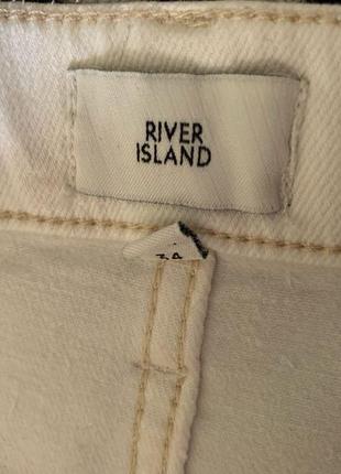 Жіночі білі джинси river island8 фото
