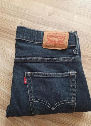 Джинси levi's 511 slim1 фото