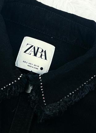 Трендовая ковбойская рубашка zara6 фото