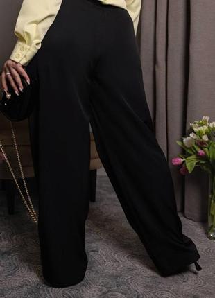 Базовые классические женские прямые штаны чорний,сірий, бежевий 42-44;46-48;50-52;54-562 фото