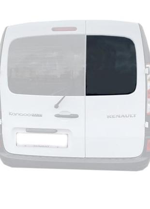 Заднее стекло renault kangoo ii (08-) правое на розпашную дверь без електрообогрева рено кенго