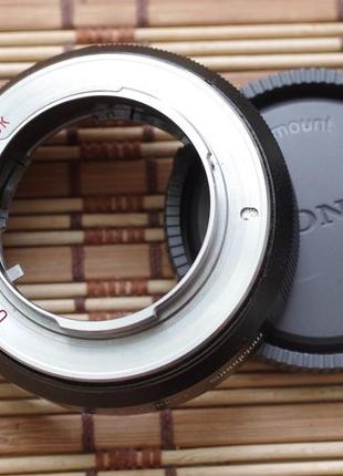Бу адаптер metabones contax g - sony e 2