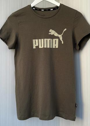 Женская хлопковая футболка puma оригинал