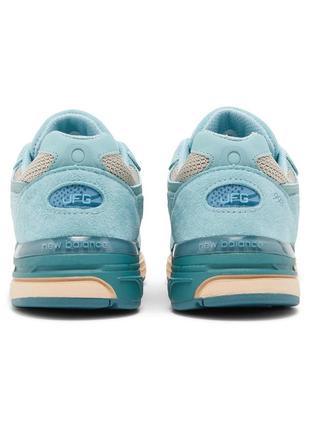 New balance x joe freshgoods 993 made in usa arctic blue4 фото