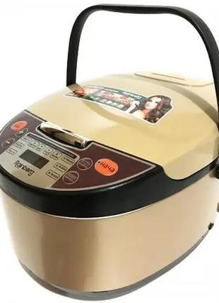 Мультиварка rainberg rb-6207 с фритюрницей 12 программ 1500w salemarket