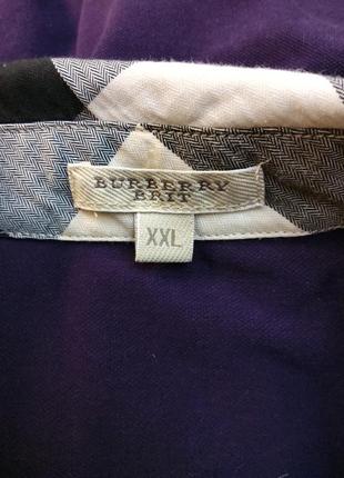 Сиреневая футболка burberry l-xl6 фото