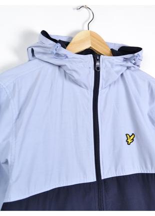 Lyle&scott s / свіжа чоловіча вітровка з нейлону на весну/осінь із вишитим лого3 фото