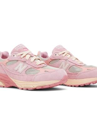 New balance x joe freshgoods 993 made in usa powder pink