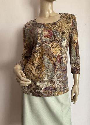 Трикотажная немецкая блузка/ l/ brend peter hahn