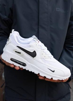 Мужские кроссовки найк аир макс 90 белые / nike air max 90 white