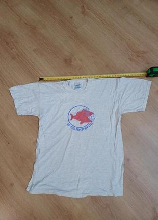 Футболка screen star Vintage 80s fruit of the loom blanc футболка premium t made in ireland