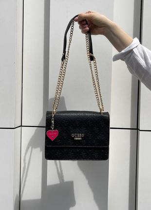 Сумка guess mini bag black4 фото