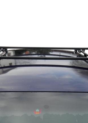 Багажник на крышу с рейлингами, предназначен для крепления на автомобили, имеющие рейлинги на крыше