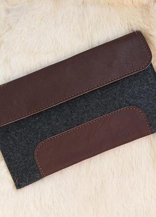 Сумочка - чехол для планшета 8", документов, телефона.