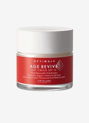 Антивіковий денний крем optimals age revive spf 15 42548 50  мл.1 фото